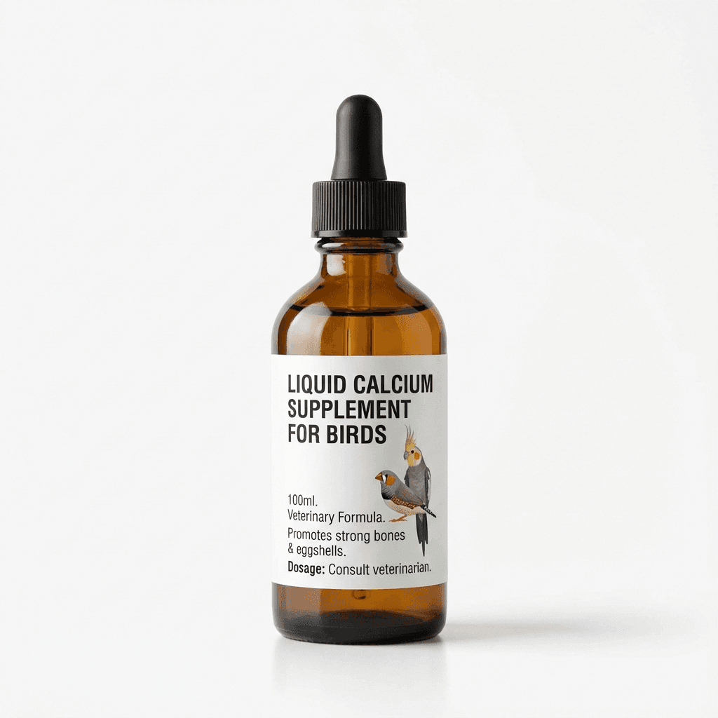 Liquid Calcium Supplement for Parrots